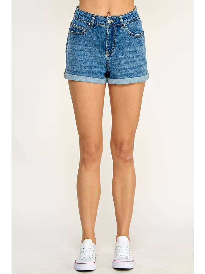 BLUE AGE – Calções – Mulher por atacado – CALÇÕES DE GANGA SÓLIDA STRITCH ALTA9