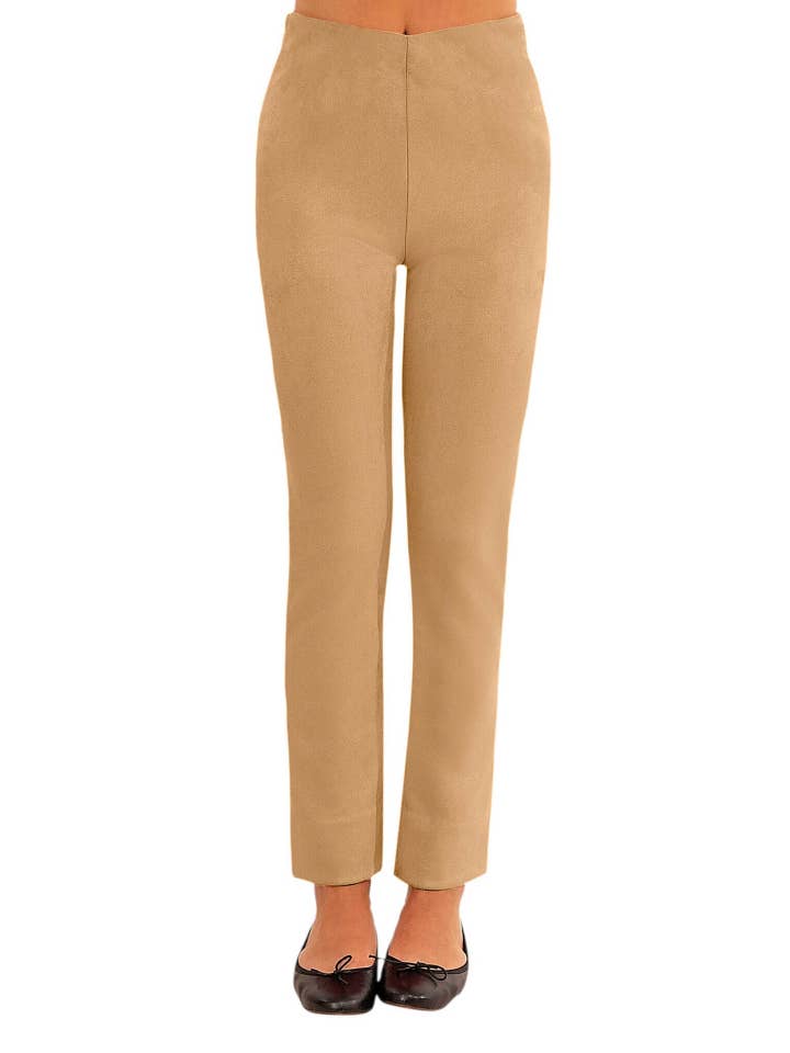 Ultra Suede GripeLess Pull on Pant for wholesale by Gretchen Scott LLC