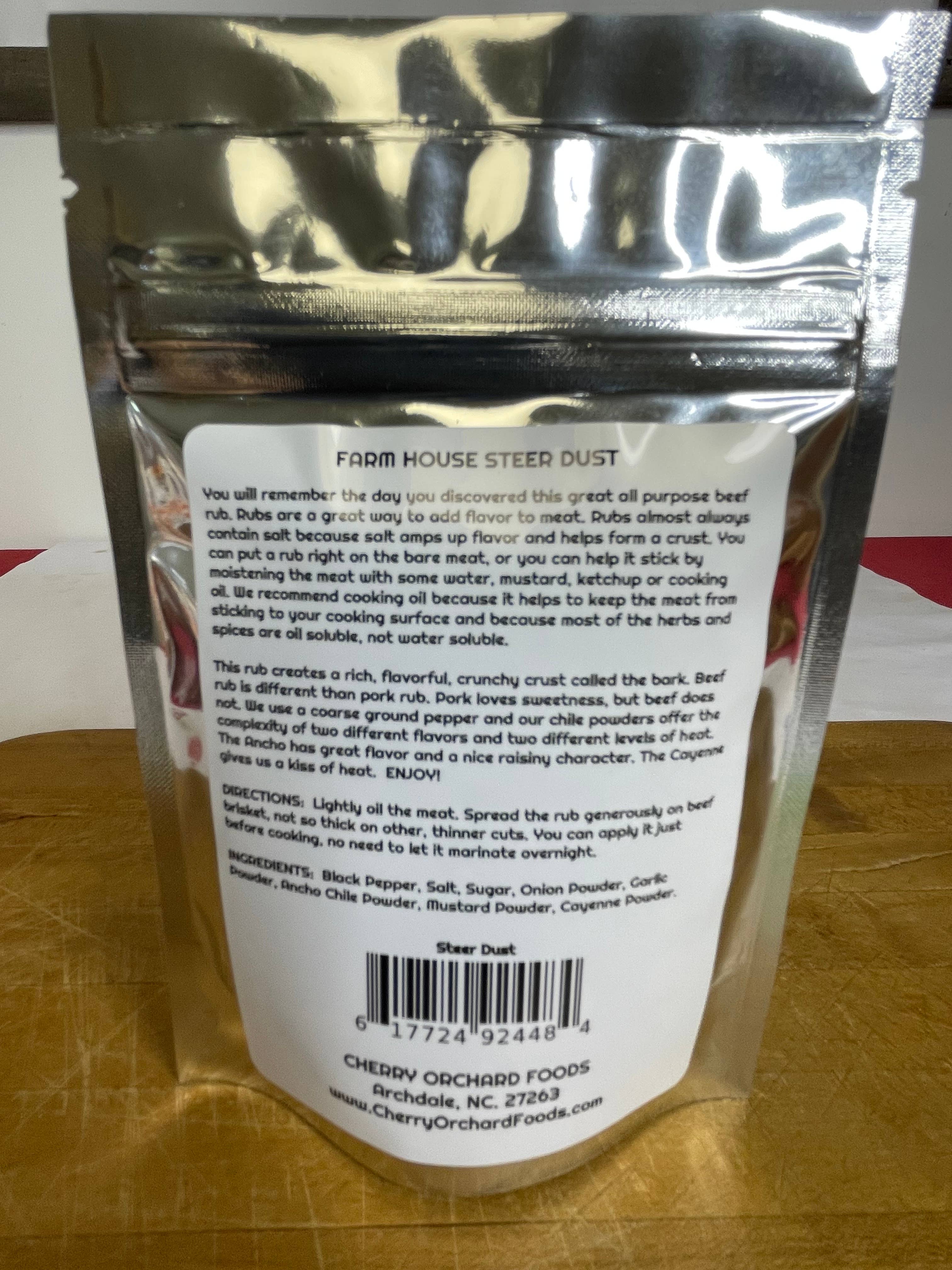 Cherry Orchard Foods - Wholesale Rub - Farm House Rubs12