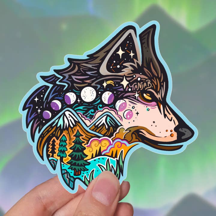 Wolf - Sticker for wholesale by SeeknRevel
