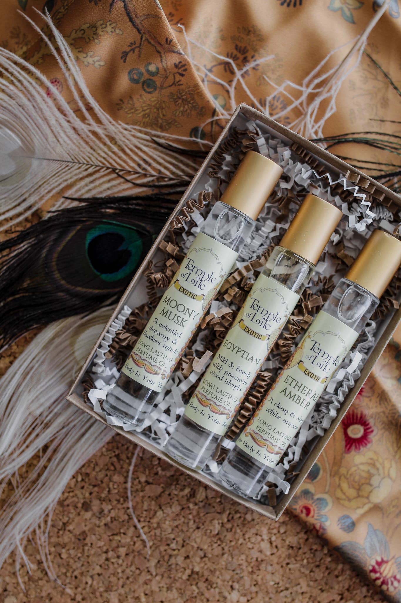 Temple of Life Oils & Perfumes - Wholesale Roll-On Fragrance - Exotic Perfume Oil | Etheral Amber | Pure White Amber3