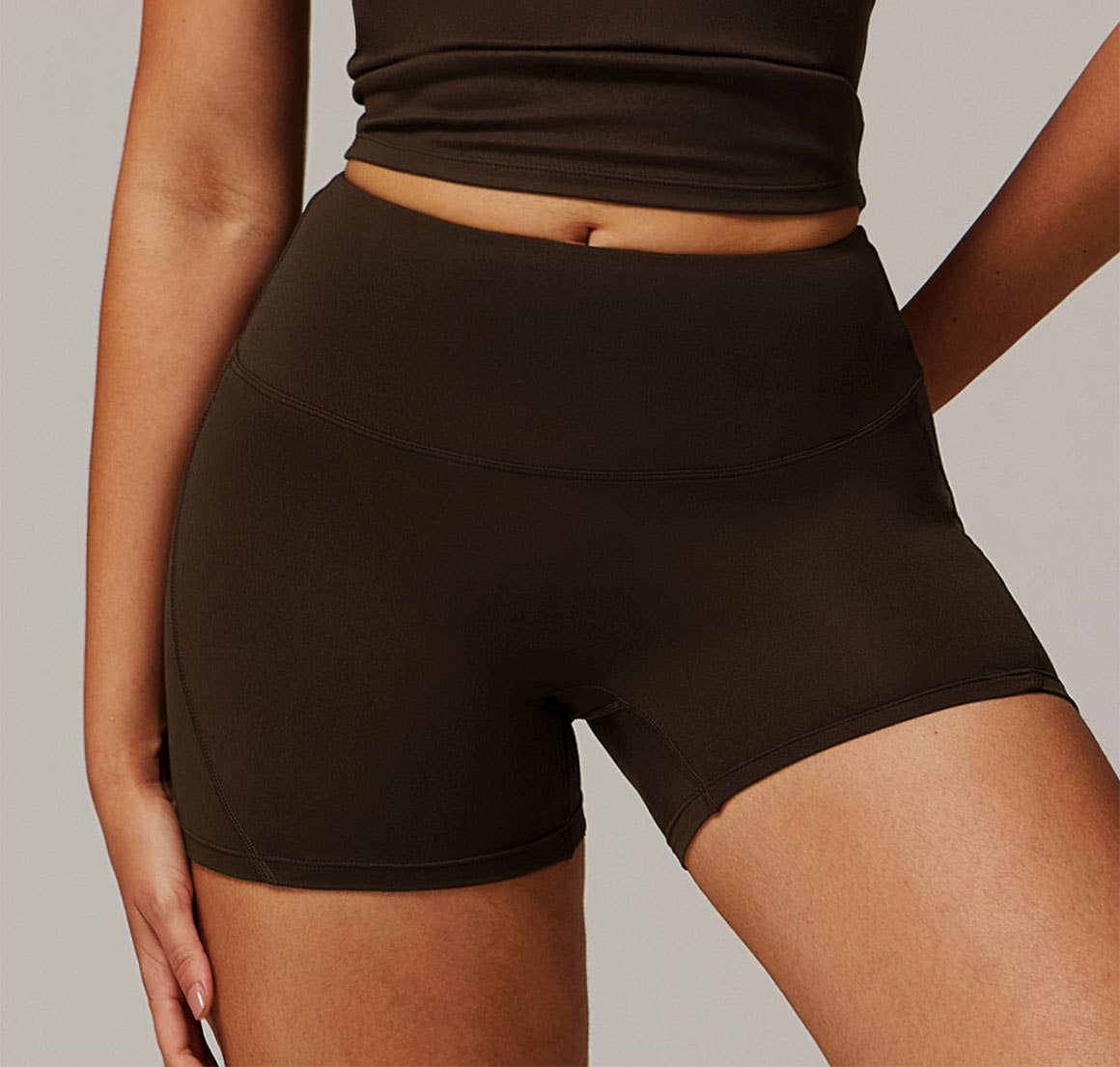 Crave by FW - Wholesale Athletic Shorts - Women's - High Waisted Tummy Control Workout Biker Shorts6