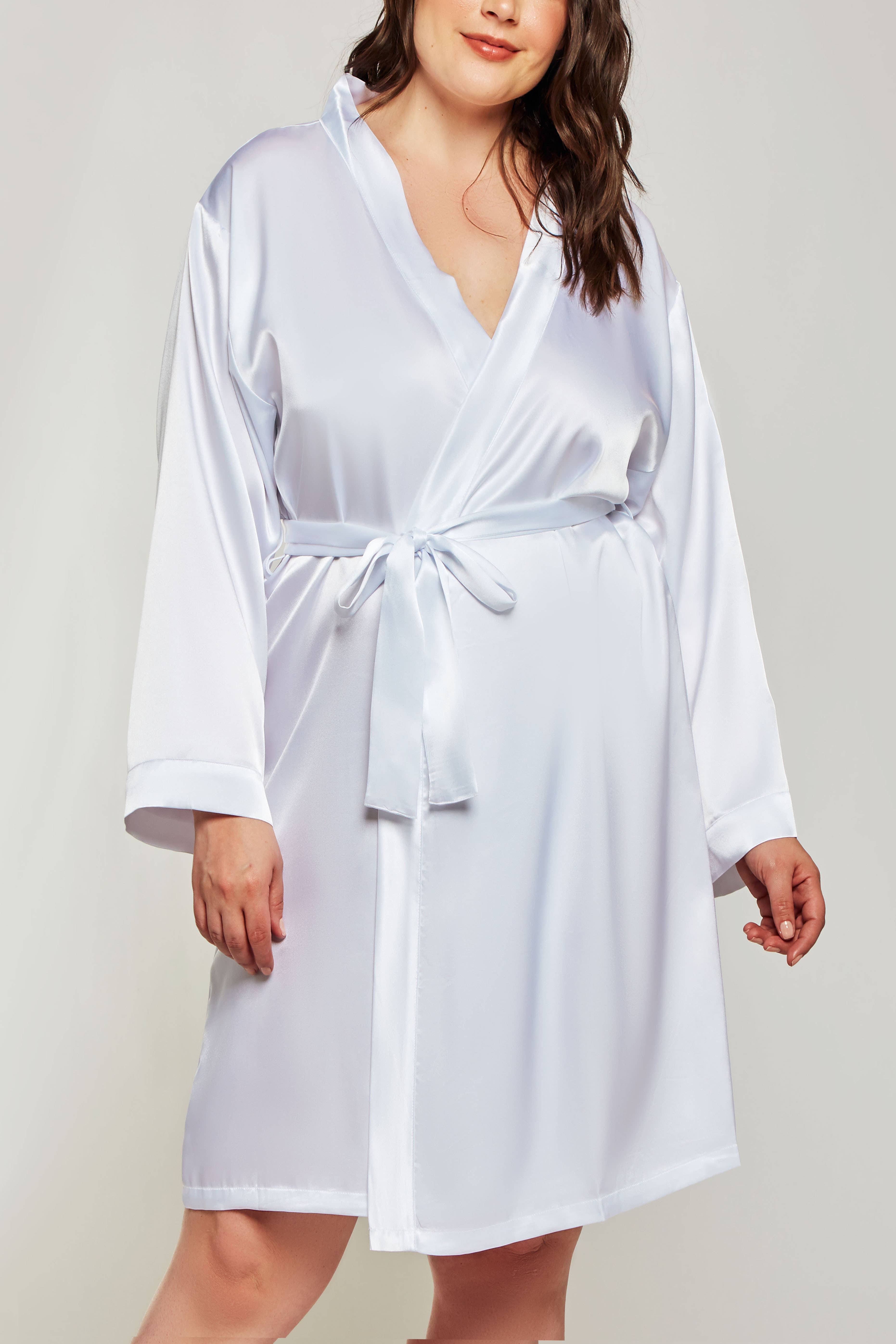 iCollection - Vendita all'ingrosso Sottoveste - Donna - Camicia Marina Taglie Forti Sopra il Ginocchio10