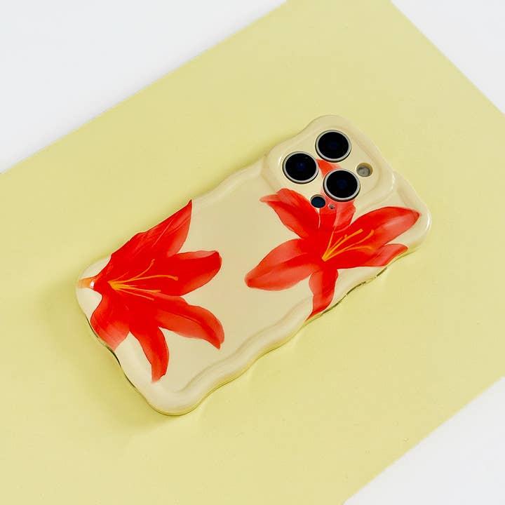 Wavy Phone Case - Island Girl Ibiza Lily for wholesale by Coconut Lane