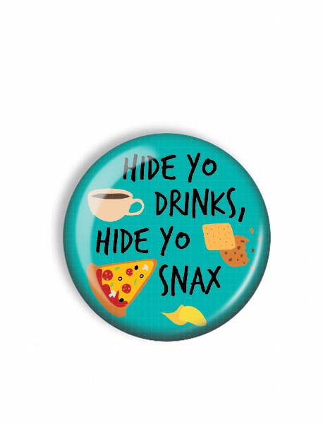 Topper de Dérouleur de Badge | Cachez Vos Snacks | Adhésif pour la vente par Snarkynurses