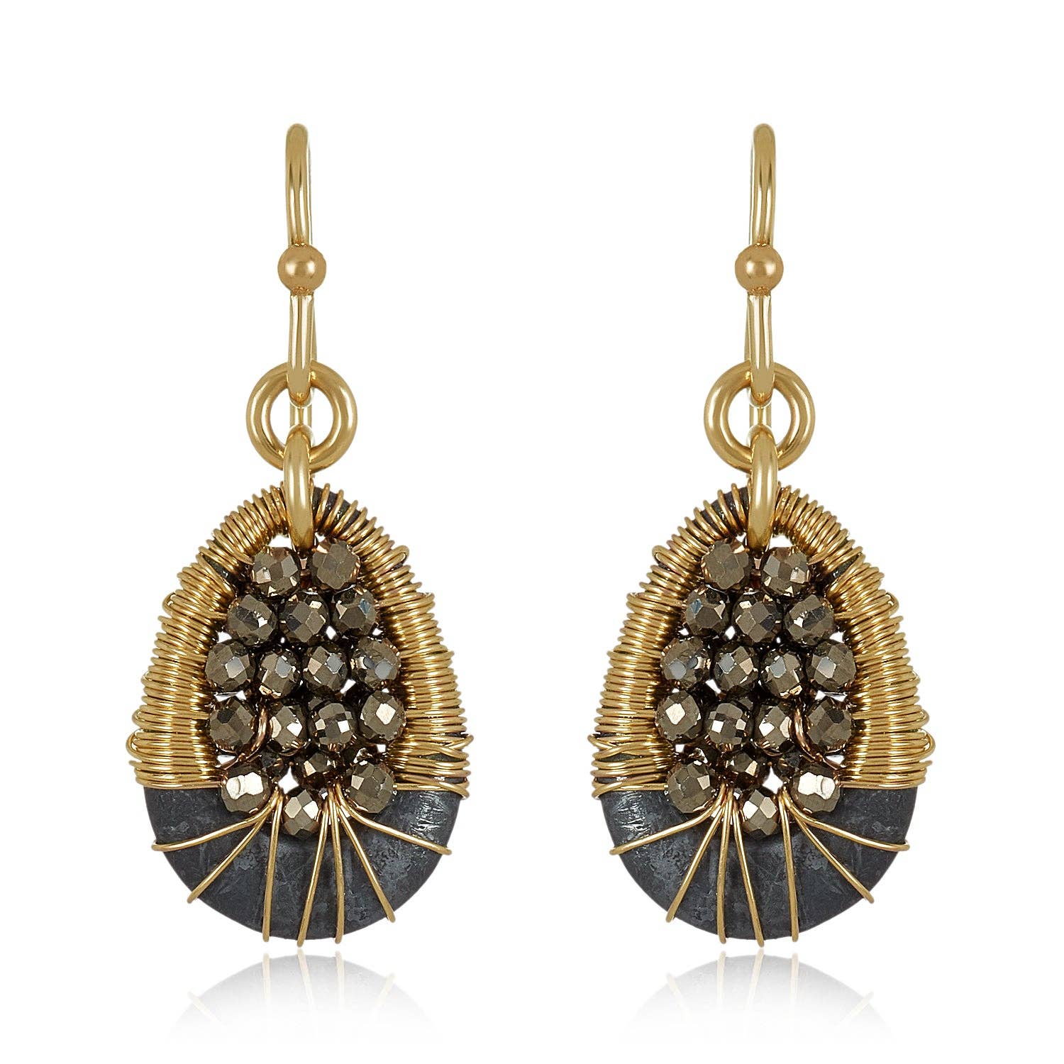 Mabel Chong - Wholesale Dangle Earrings - Mini Nopa Earrings - gold0