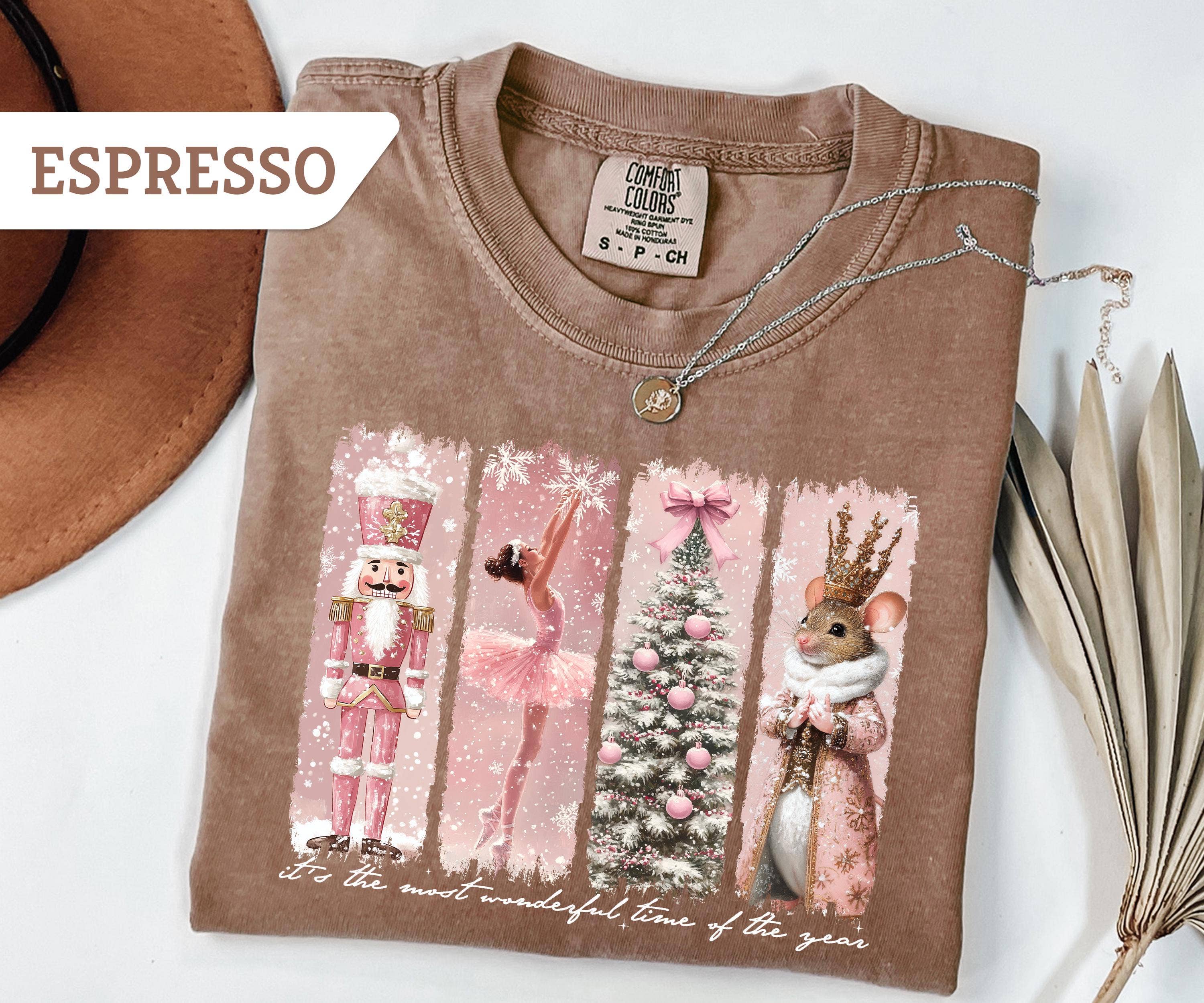 Glaime - Wholesale T-Shirt (Graphic) - Women's - Comfort Colors Christmas Time Sweatshirt, Xmas Shirt1