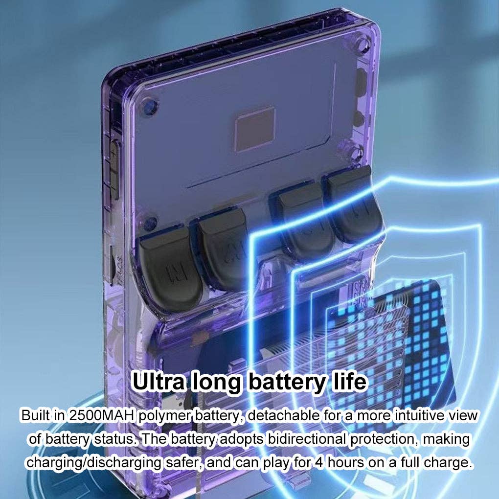 Infinite Basics – wholesale Electronic toy – Child & baby – RetroRush Ultimate Retro Handheld Gaming Console – 128GB Pocket Arcade, Hi-Res Screen, 20k Games!43