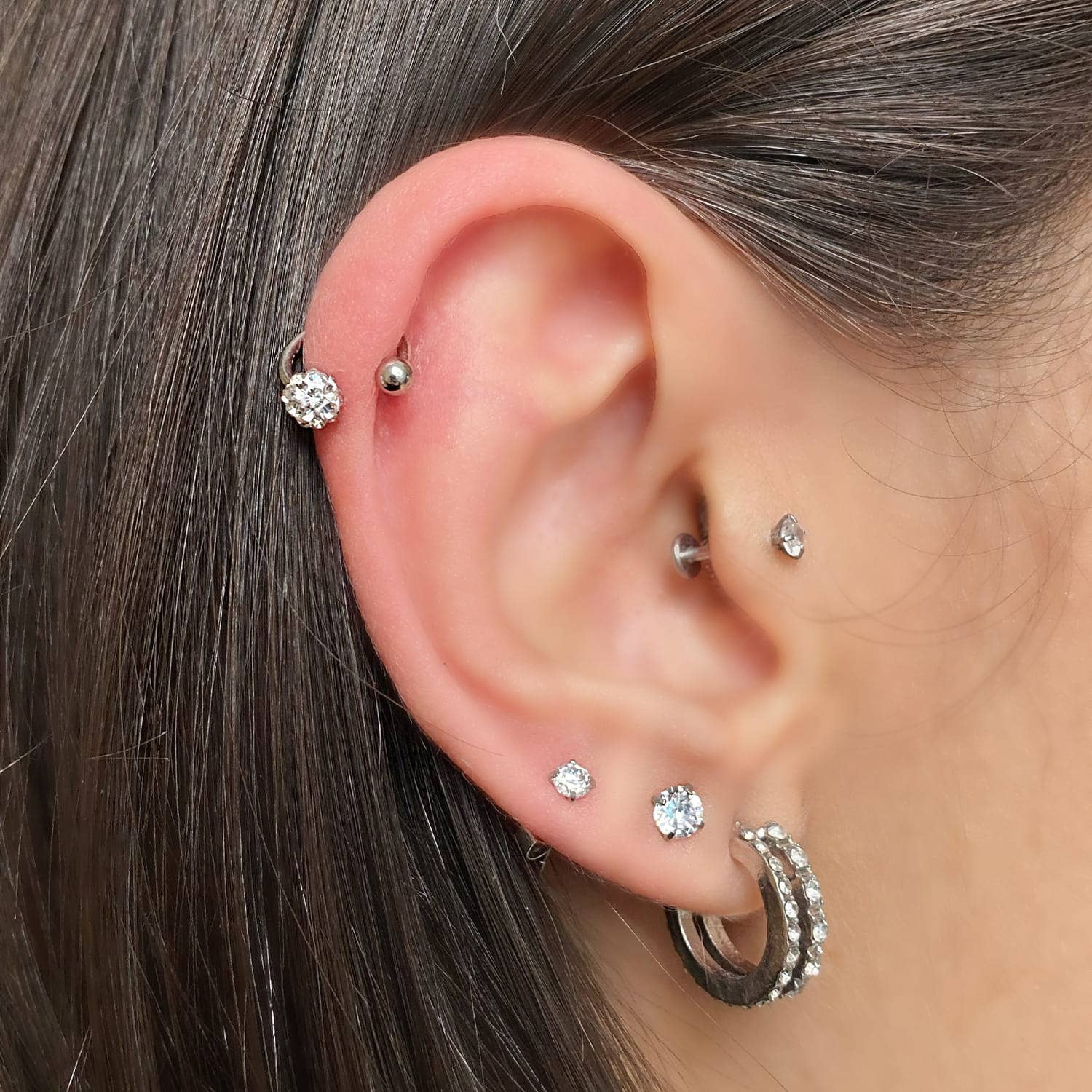 Schmuckgroßhandel - Wholesale Single Earring - Valeria Piercing | Titan1