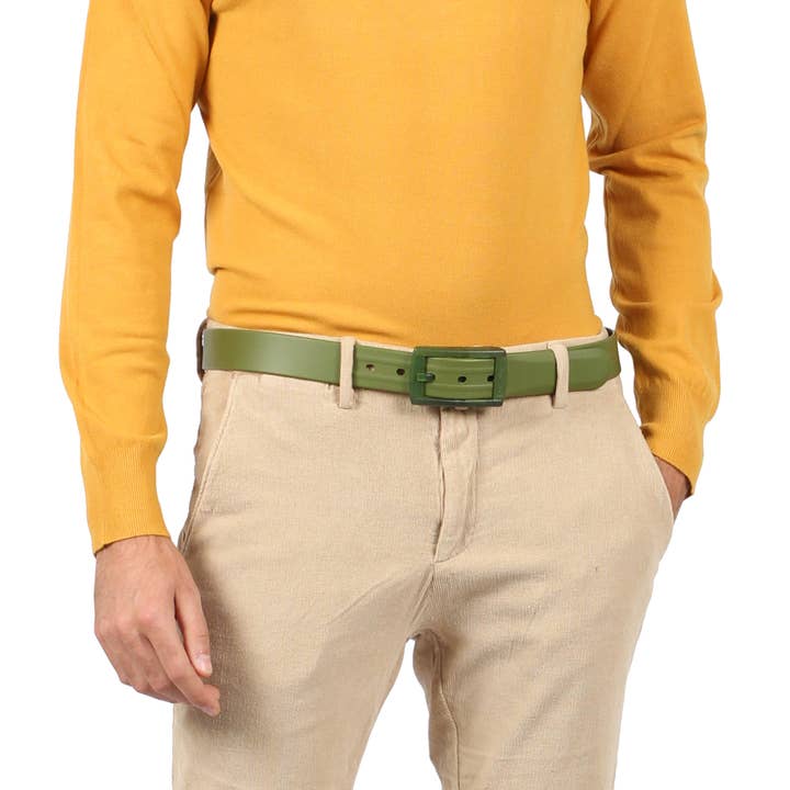 Tie-Ups - Wholesale Belt - Unisex - Unisex basic single-color belt, made in Italy, eco-friendly27