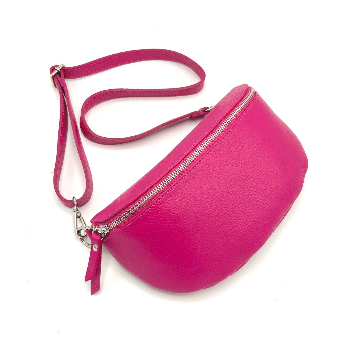 Suie Valentini srl - Wholesale Crossbody Bag - Women's - Genuine leather fanny pack, Made in Italy, art. 1124663
