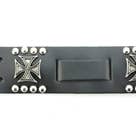 Leather Impressions Inc – wholesale Watch band/strap – Unisex – Iron Cross Leather Watch Band #WB128