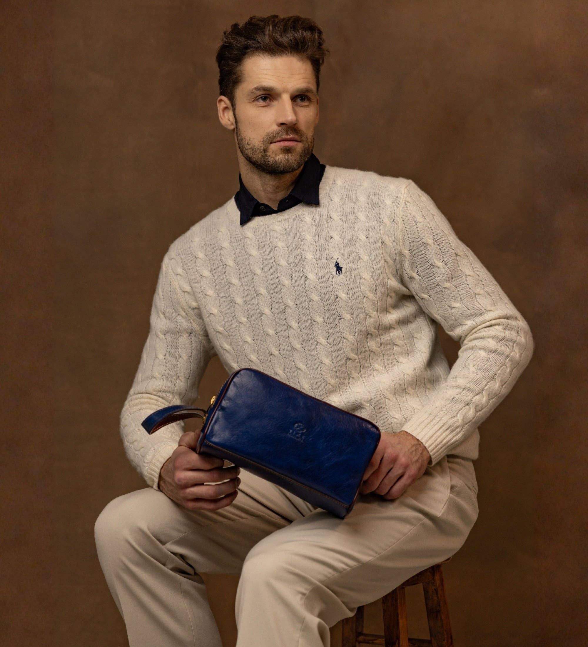 Time Resistance - Vente Trousses de maquillage/cosmétique - Trousse de toilette en cuir - All the Kings Men51