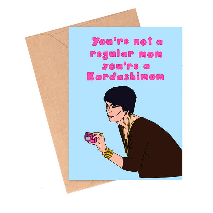 Carte de fête des mères Kardashimom pour la vente par Siyo Boutique