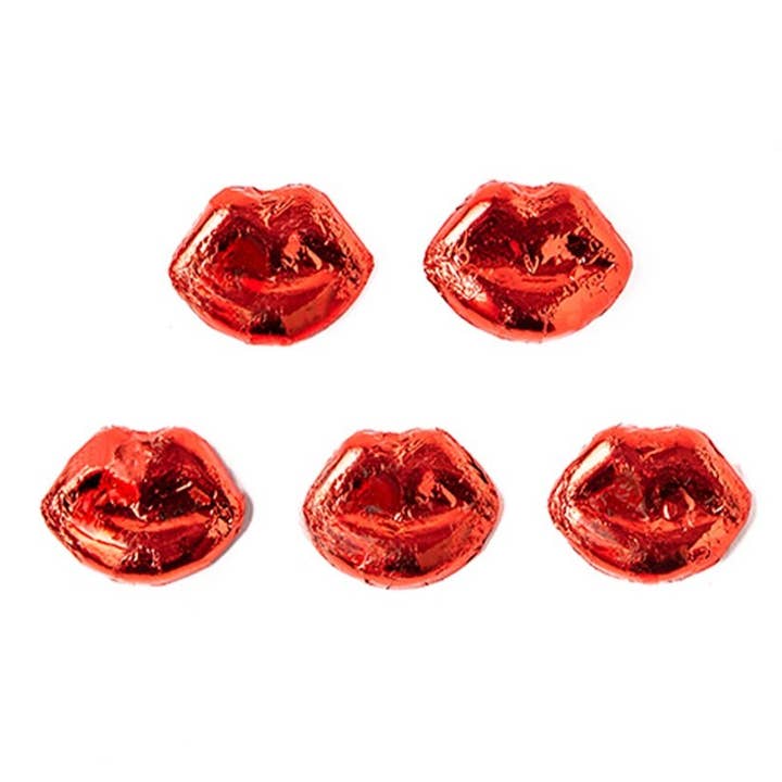 Madelaine Valentine Røde Chokoladelæber 5 lb for engroshandel hos Long Island Candy Factory