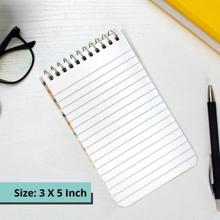 Three Leaf Products - Wholesale Notepad - Three Leaf Memo Book 3X5 Wire Bound-3 Ct. 60 Sheets,144 Ct.3