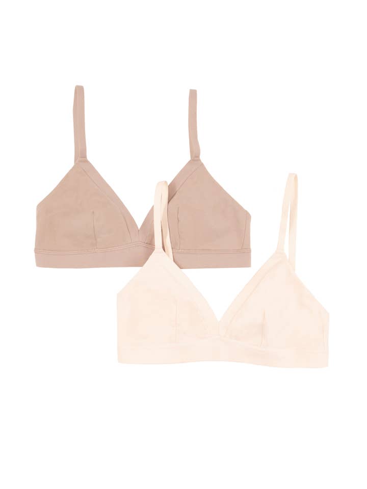 Pima Cotton Bralette 2-Pack - Ballet for wholesale on Faire