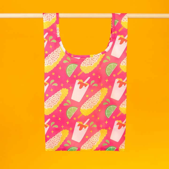 YayItzel - Wholesale Grocery/Shopping Bag - Elotes Reusable Large Totebag