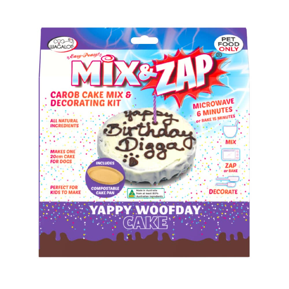 Wagalot Brands - Wholesale Pet treats – Dog - Yappy Woofday Cake Mix (Extra Large)