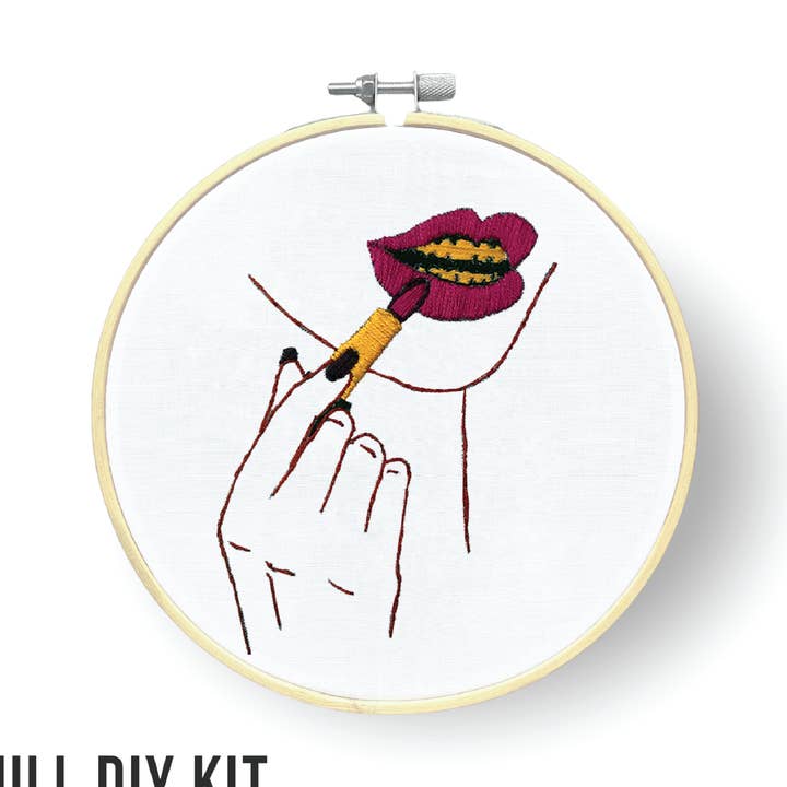 Savage DIY Embroidery Kit for wholesale by Create The Culture