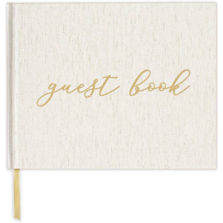 bloom daily planners - Wholesale Guest Book - Linen Guest Book1