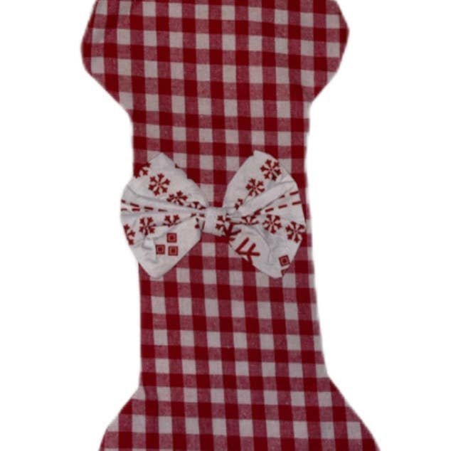 Granny B's Holiday Depot – wholesale Holiday Stocking – Dog Bone Stocking4