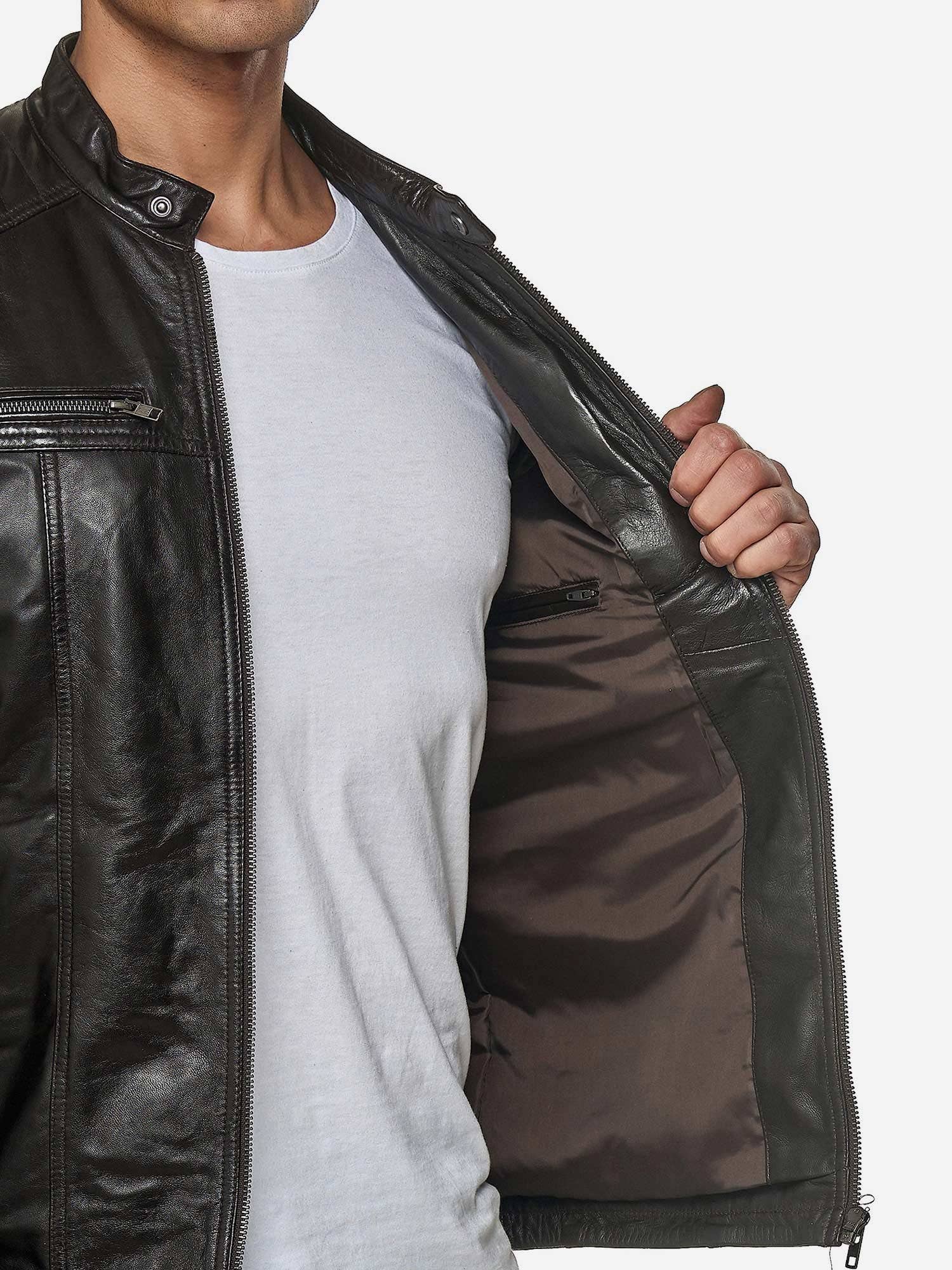 Tazzio – Großhandel Lederjacke – Herren – Tazzio Herren Jacke Lederjacke Biker Echtleder 1970912