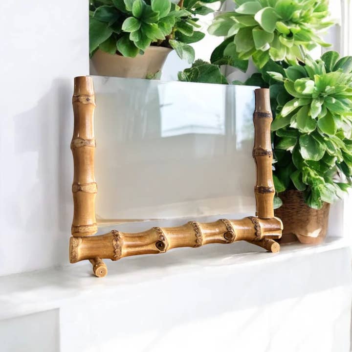 Bamboo Root Picture Frame for wholesale by Bamboo Switch