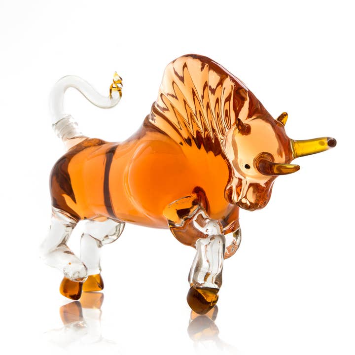 The Wine Savant / Khen Glassware - Wholesale Decanter - Charging Bull Decanter, El Matador, Whiskey and Wine1