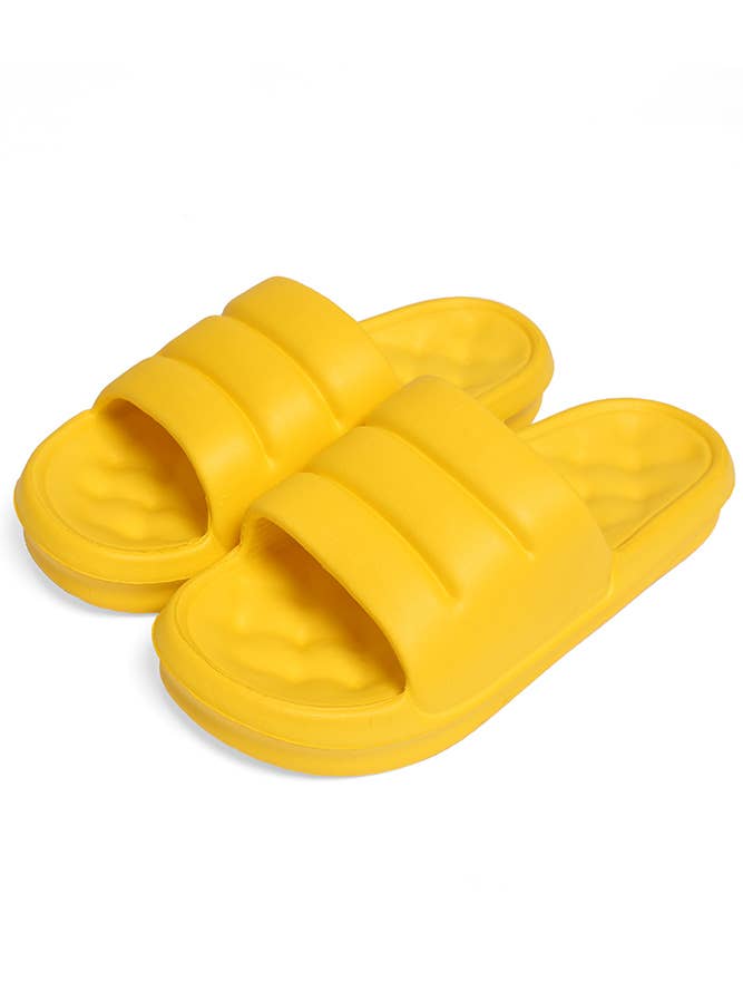 Hana - Wholesale Slippers - Women's - Solid Color Comfy Sleeper Padded8