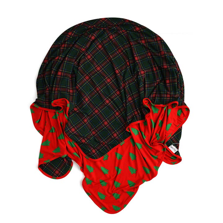 Kane Tartan & Kevin Decke, zweilagig, Bambus, Weihnachten für den Großhandel von Gigi and Max