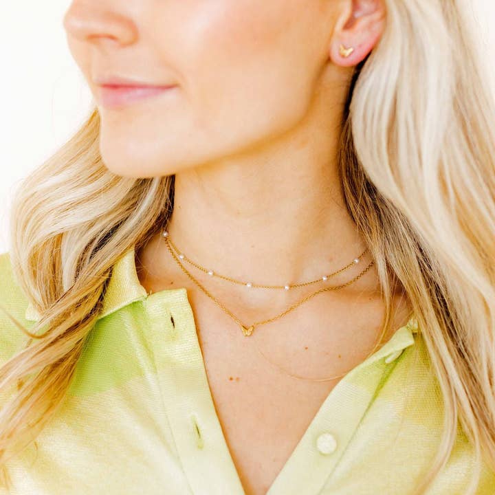 LINNY CO - Wholesale Pendant/Charm Necklace - Necklace - Dabney Pearl11