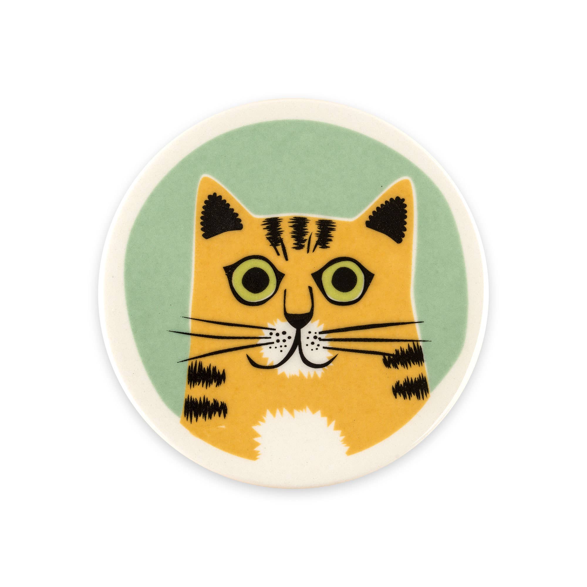 Hannah Turner Ltd - Wholesale Coasters - Handmade Ceramic Cat Coasters box set of 44