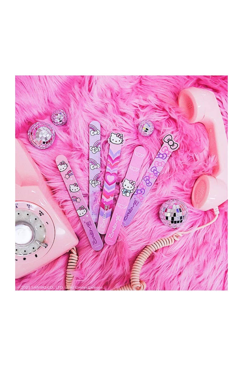 PINEAPPLE Beauty – wholesale Nail file – TCS HKNF9091 Hello Kitty Totally Cute Nail Files - 12 pcs1