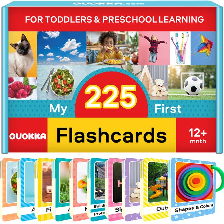 Flash Cards for Toddlers 1-3 years for wholesale by QUOKKA