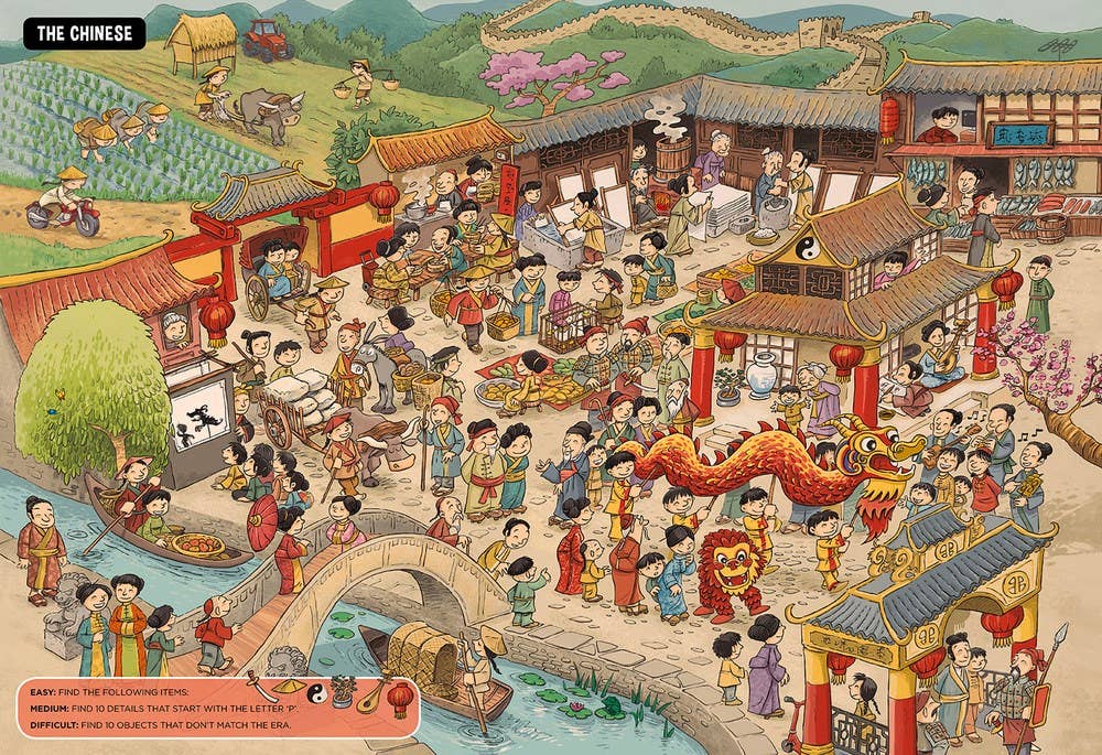 Independent Publishers Group - Wholesale Coloring & Activity Book - Kids & Baby - The Big Game Book of Civilizations3