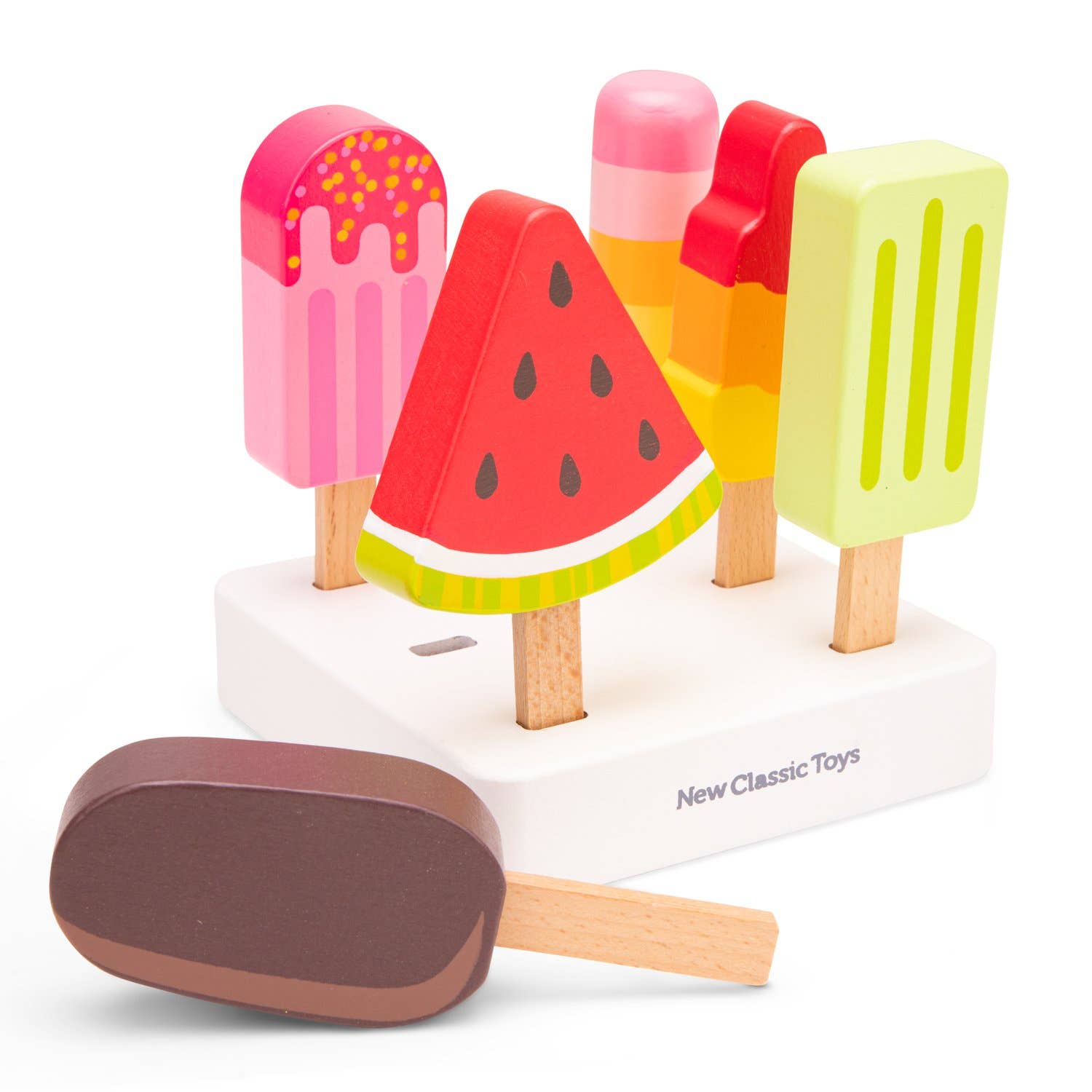 New Classic Toys EU - Wholesale Wood Toy - Kids - Ice Cream Set - 6 Pieces0