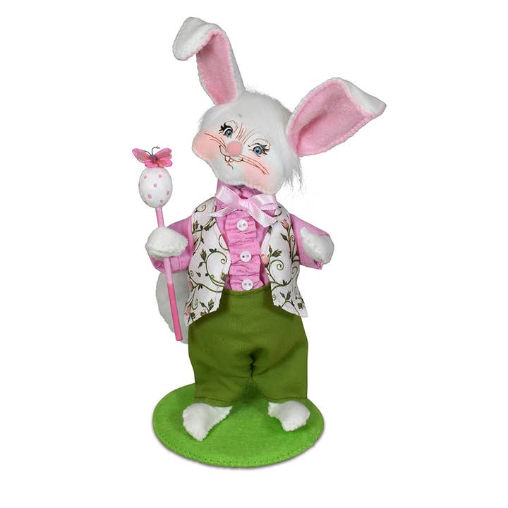 6in Dainty Pink Boy Bunny for wholesale by Annalee
