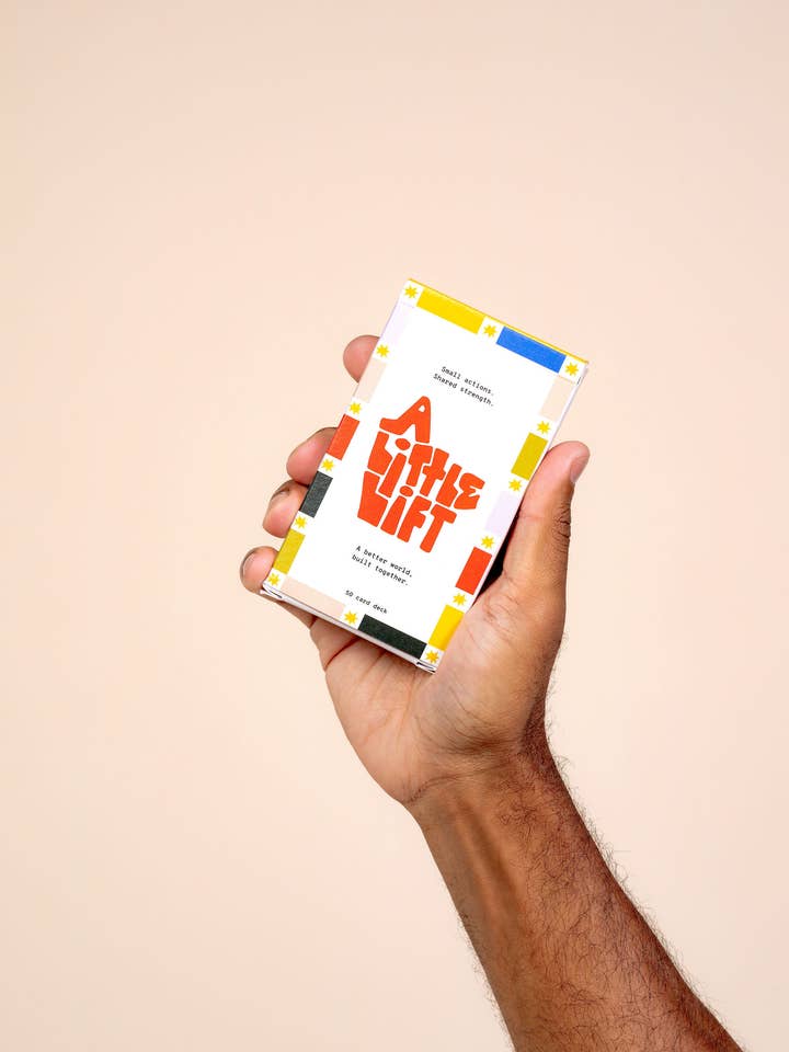Social Action Deck – A Little Lift: For Care & Community for wholesale by Creative Kind