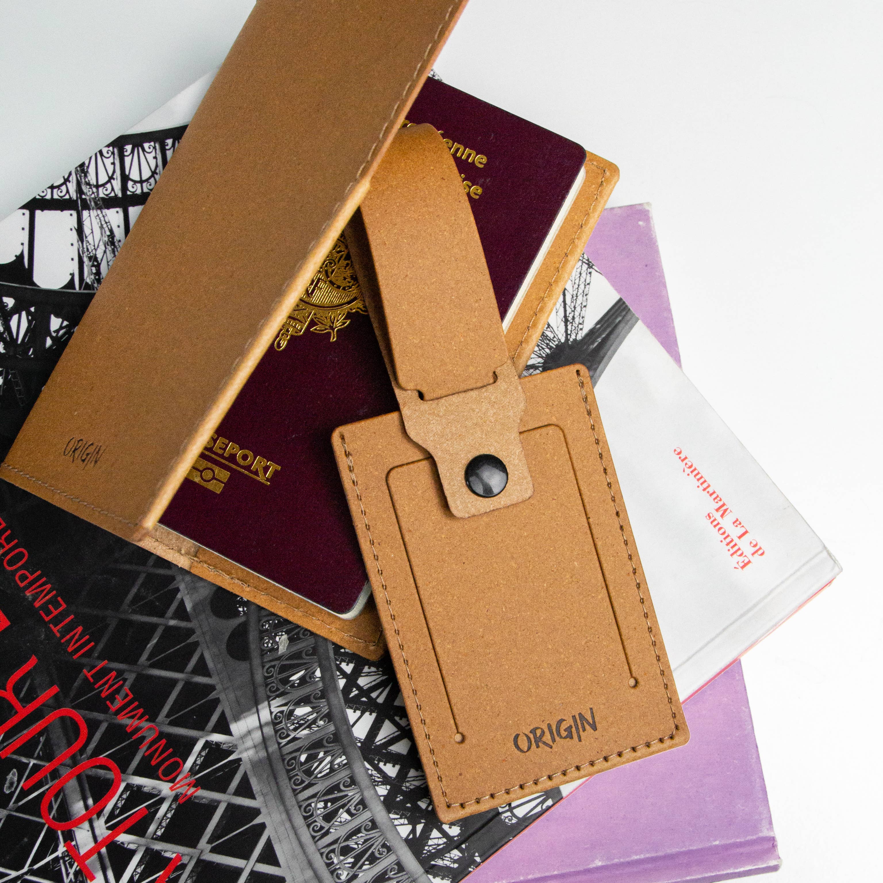 Maison Origin – Engroshandel Bagagemærke – Rejsetag i genanvendt læder5