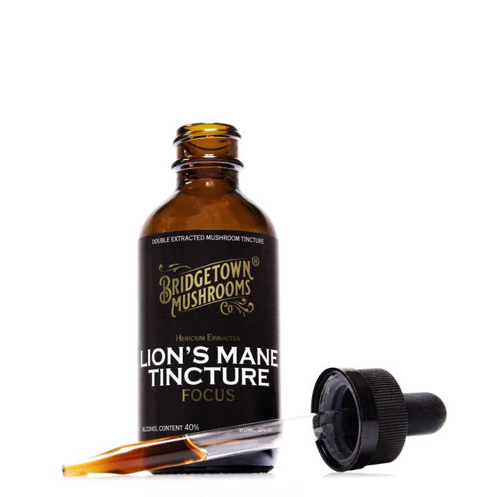 Bridgetown Mushrooms Lion's Mane Tincture for wholesale by Bridgetown Mushrooms