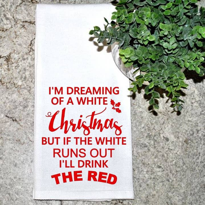 I'm dreaming of a white Christmas... for wholesale by Geez Louise Goods