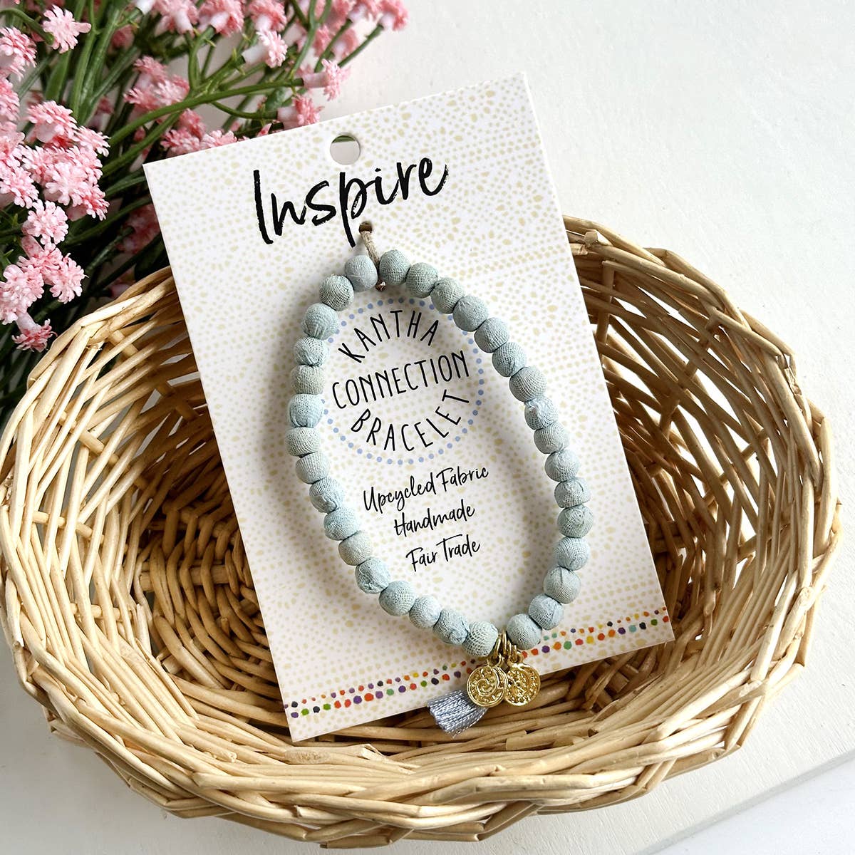 WorldFinds - Wholesale Charm/Dangle Bracelet - Inspire • Kantha Connection Bracelet4