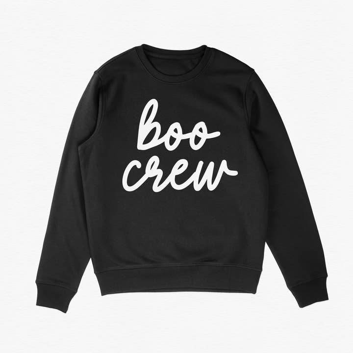 Boo Crew Sweatshirt • Toddler, Kids + Adult Sizes for wholesale by Eli + Emery