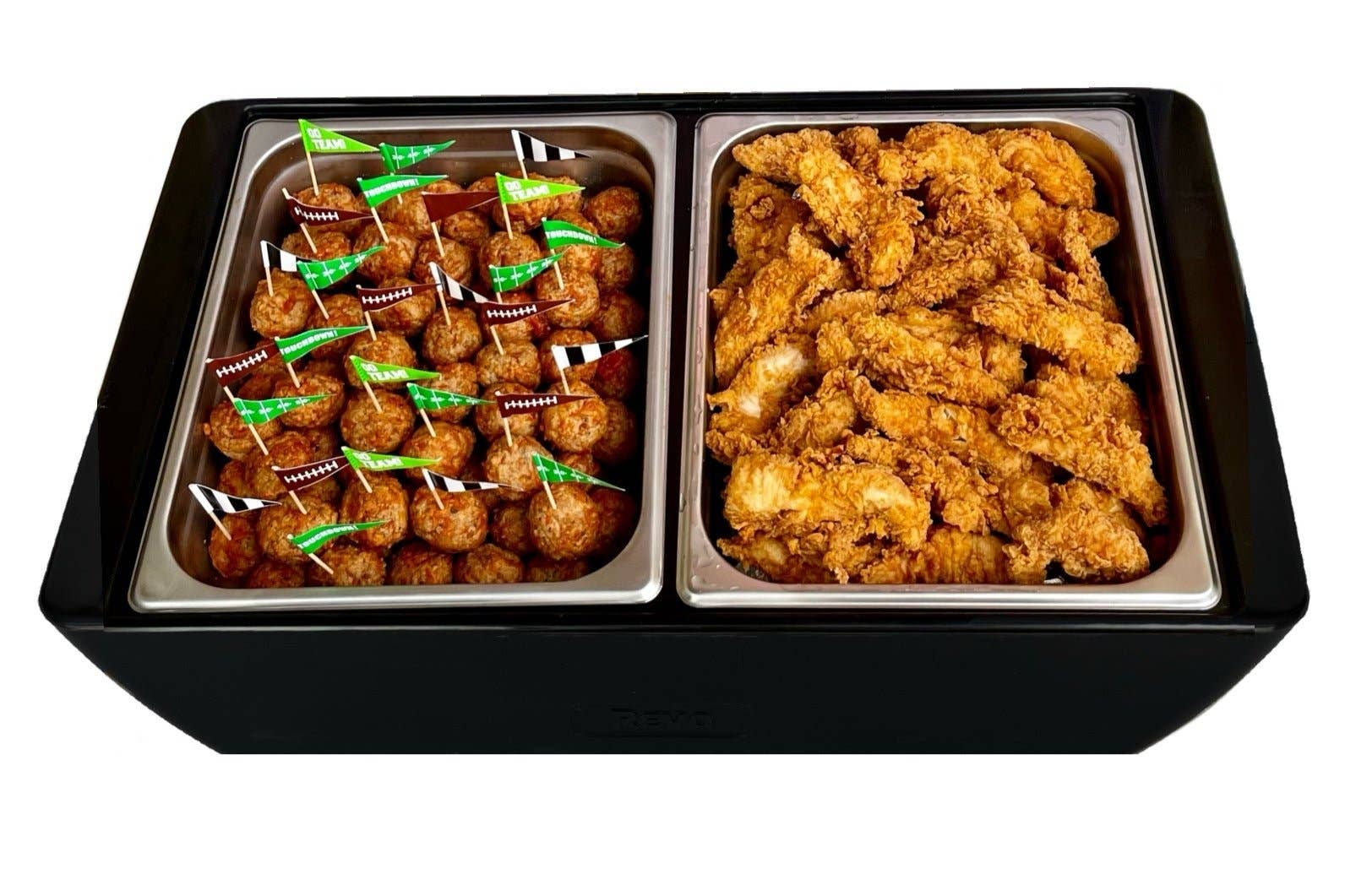 REVO Coolers - Wholesale Cooler/Cooler Bag - Dubler HEAT Flameless Chafer™ | Deep Black2