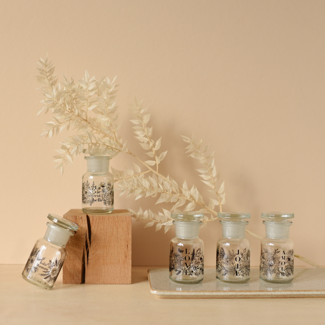Baubels - Wholesale Apothecary Jar - Apothecary Love bottle - glass10