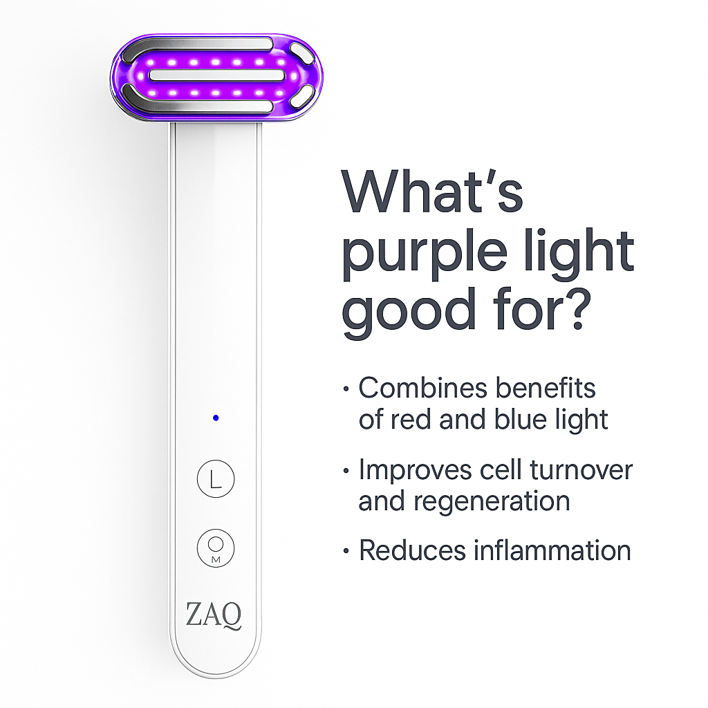 ZAQ Skin + Body Care - Wholesale Electronic Skincare Device - ZAQ Zayn 2.0 — 6-in-1 LED & Microcurrent Facial Wand3