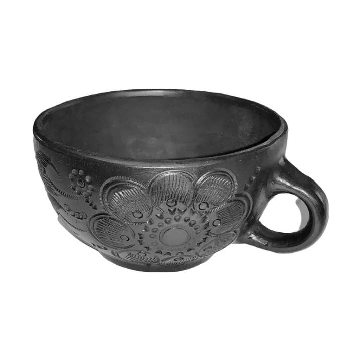 Black Clay Coffee Mug for wholesale by SoulGives Company