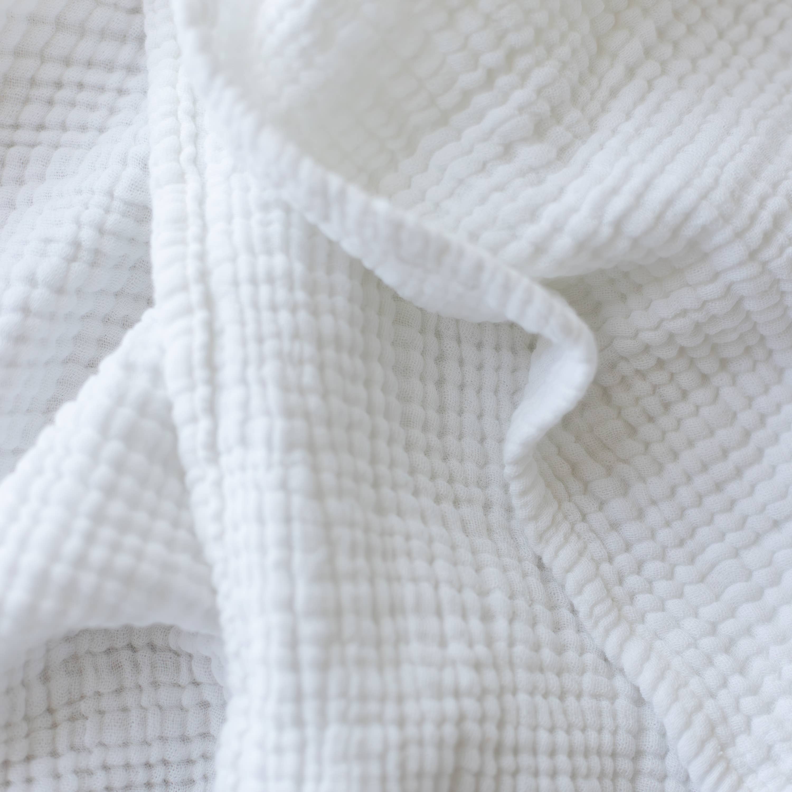 Vivamaison - Vente Plaids - Couvre-lit en mousseline frangé 100 % coton doux, 4 couches premium22