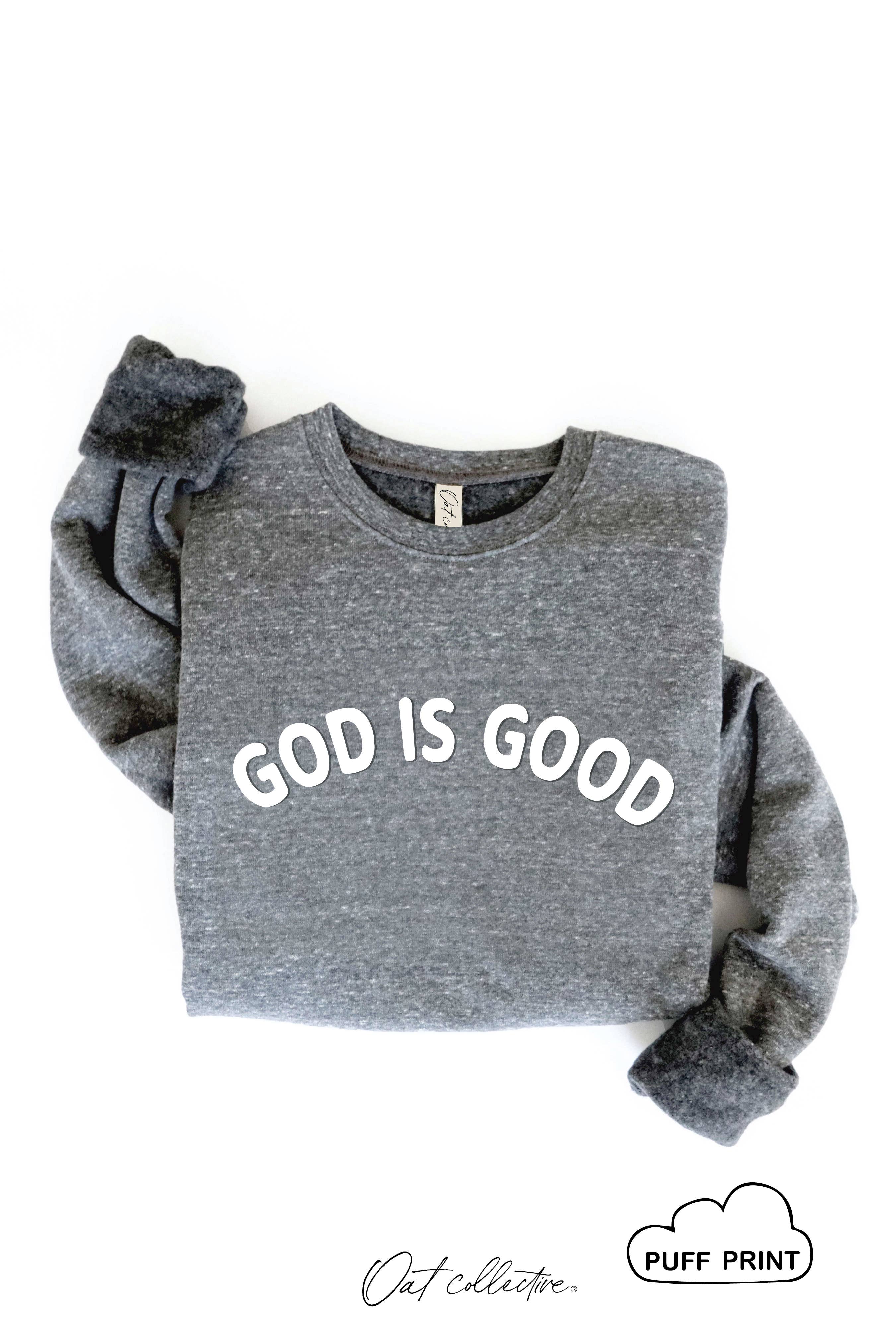 OAT COLLECTIVE – Engroshandel Grafisk Sweatshirt - Dame – GUD ER GOD PUFF Grafisk Sweatshirt16